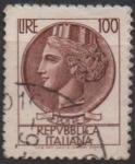 Stamps Italy -  Moneda Syracuse