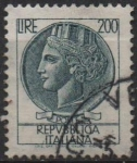 Sellos de Europa - Italia -  Moneda Syracuse