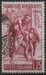 Stamps Italy -  Año Mundial d' Refugiado