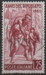 Stamps Italy -  Año Mundial d' Refugiado