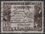 Stamps Italy -  Centenario d' l' Expedicion d' l' Mil,Proclamacion d' Garibaldi en Sicilia