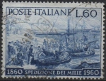 Stamps Italy -  Centenario d' l' Expedicion d' l' Mil,  Internado en Quarto d' Mile