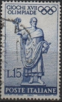 Stamps Italy -  Juegos d' l' Olimpiada XVII, Senador Romano