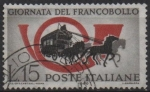 Stamps Italy -  Cuerno d' Correos y Diligencia