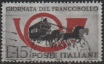 Stamps Italy -  Cuerno d' Correos y Diligencia