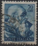 Stamps Italy -  Profeta Zacarias