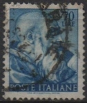 Stamps Italy -  Profeta Zacarias