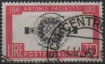 Stamps Italy -  50º Aniv.d' l' Muerte d' Antonio Pacinotti