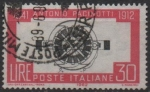 Stamps Italy -  50º Aniv.d' l' Muerte d' Antonio Pacinotti