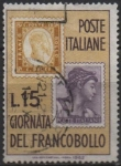 Stamps Italy -  4º Dia d' Sello