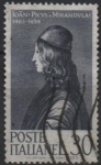 Stamps Italy -  Giovanni Pico della Mirandola