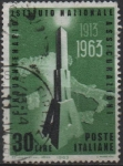 Stamps Italy -  50º Aniv, d'l' INA, Instituto Nacional d' Seguros