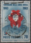 Stamps Italy -  Centenario d' l' cruz roja