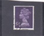 Stamps United Kingdom -  Reina Isabel II