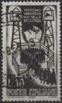 Stamps Italy -  20º Aniv. d' l' Resistencia, Campo d' Concentración