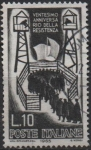 Stamps Italy -  20º Aniv. d' l' Resistencia, Campo d' Concentración