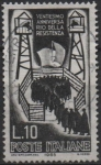 Stamps Italy -  20º Aniv. d' l' Resistencia, Campo d' Concentración