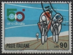 Sellos de Europa - Italia -  50º Vuelta Ciclista d' Italia, Ciclistas en Esprit