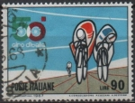 Stamps Italy -  50º Vuelta Ciclista d' Italia, Ciclistas en Esprit