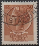 Stamps Italy -  Moneda Syracuse