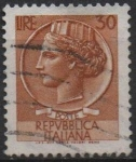 Sellos de Europa - Italia -  Moneda Syracuse