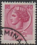 Stamps Italy -  Moneda Syracuse