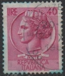 Stamps Italy -  Moneda Syracuse