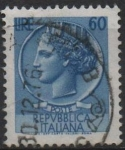 Stamps Italy -  Moneda Syracuse