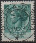 Stamps Italy -  Moneda Syracuse