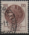 Stamps Italy -  Moneda Syracuse