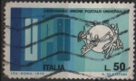 Stamps Italy -  Centenario d' l' Unión Postal Universal