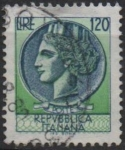 Stamps Italy -  Moneda Syracuse