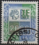 Stamps Italy -  Adornos y Torres Italia