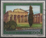 Stamps Italy -  Turismo; Paestum