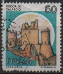 Stamps Italy -  Castillos, Calascio