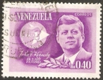 Stamps Venezuela -  John F. Kennedy