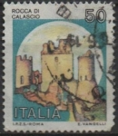 Stamps Italy -  Castillos, Calascio