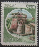 Sellos de Europa - Italia -  Castillos; Rocca d' Mondavio