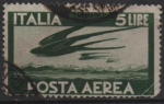 Stamps Italy -  Golondrina En Vuelo