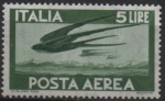 Stamps Italy -  Golondrina En Vuelo