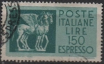 Stamps Italy -  Caballos Alados etruca