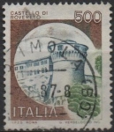 Stamps Italy -  Castillos; Rovereto, Trento