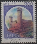 Stamps Italy -  Castillos; Ivea, Turin