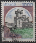 Sellos de Europa - Italia -  Castillos; Montagnana, Padua