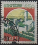 Stamps Italy -  Castillos, Montecchio, Castiglion Fiorentino