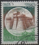 Stamps Italy -  Castillos, Rocca di Urbisaglia