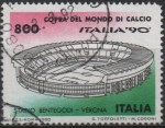 Sellos de Europa - Italia -  Bentegodi Estadio D' Verona