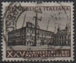 Stamps Italy -  Edificio d' Letrán en Roma