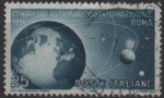 Stamps Italy -  Congreso Internacional d' Astronautica en Roma