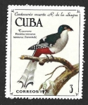 Stamps Cuba -  1661 - Tocororo